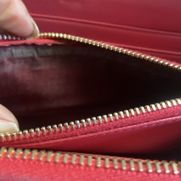 Prada Saffiano Zip Around Wallet - Picture 12 of 16